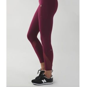 Lululemon Dashing Purple Leggings